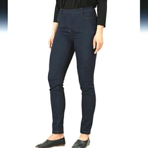 Masai Copenhagen, Papia, Size M pull on stretch jeans in Dark Blue Denim